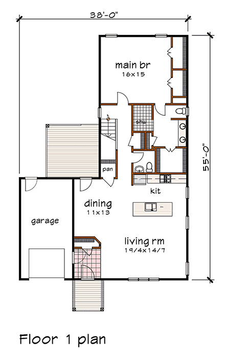 First Level Plan