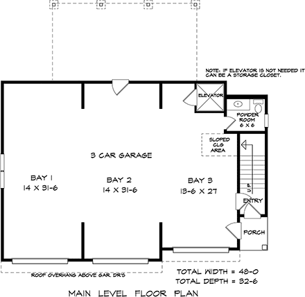 First Level Plan