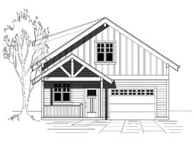 Plan 76834 - 1582 Square Feet