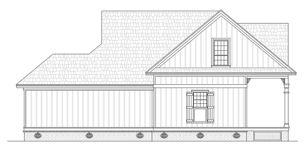 Cottage, Southern Plan with 1082 Sq. Ft., 2 Bedrooms, 2 Bathrooms Picture 3