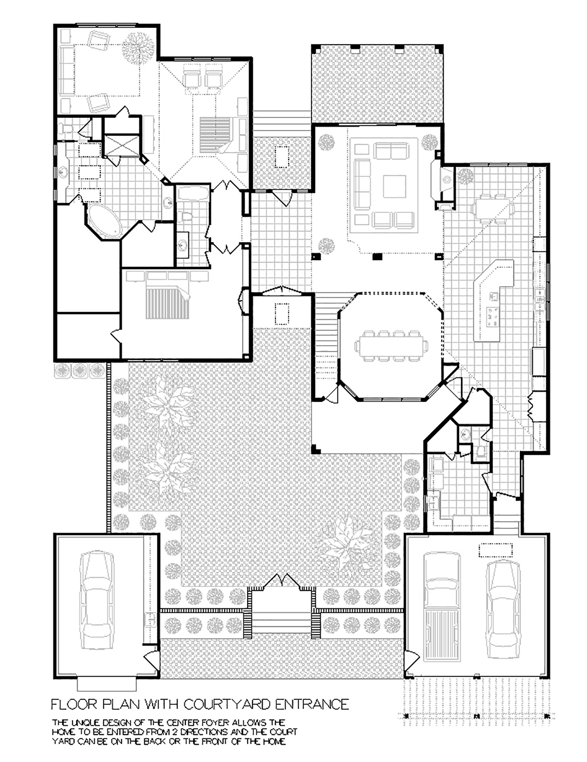 House Plan 76954 Alternate Level One