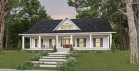 Plan 77407 - 1611 Square Feet
