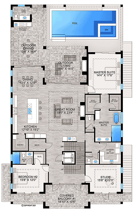 First Level Plan