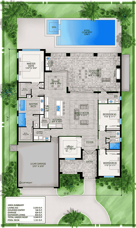 First Level Plan