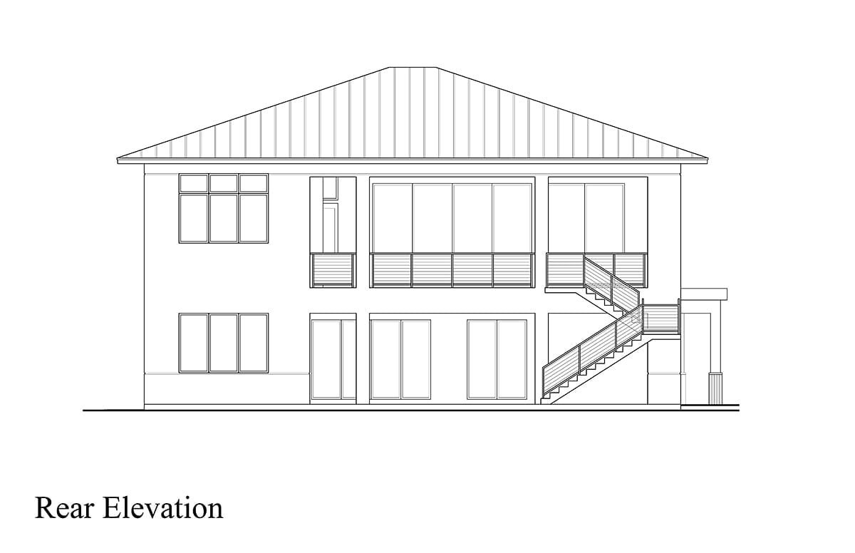 Rear Elevation
