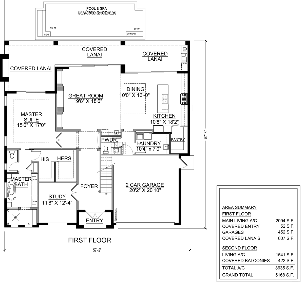 House Plan 77618 Level One