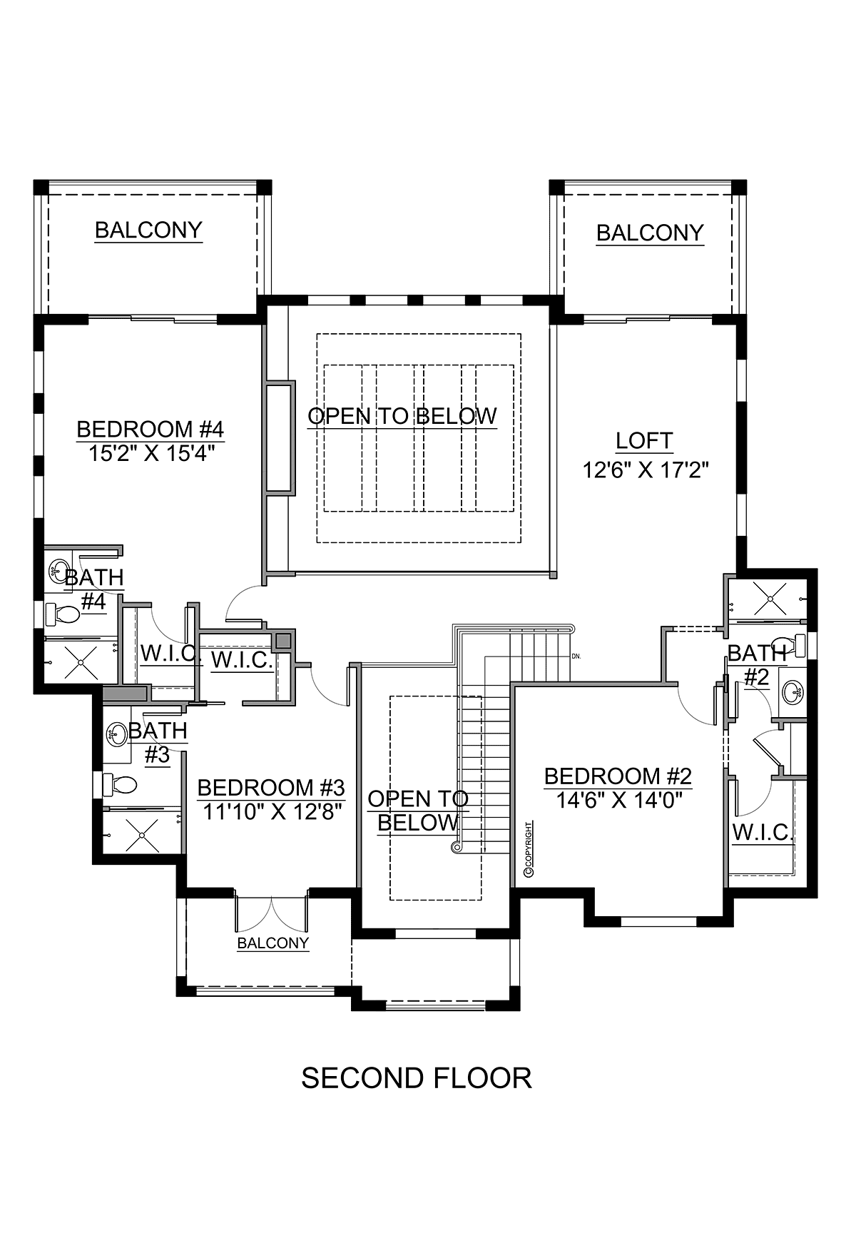 House Plan 77618 Level Two