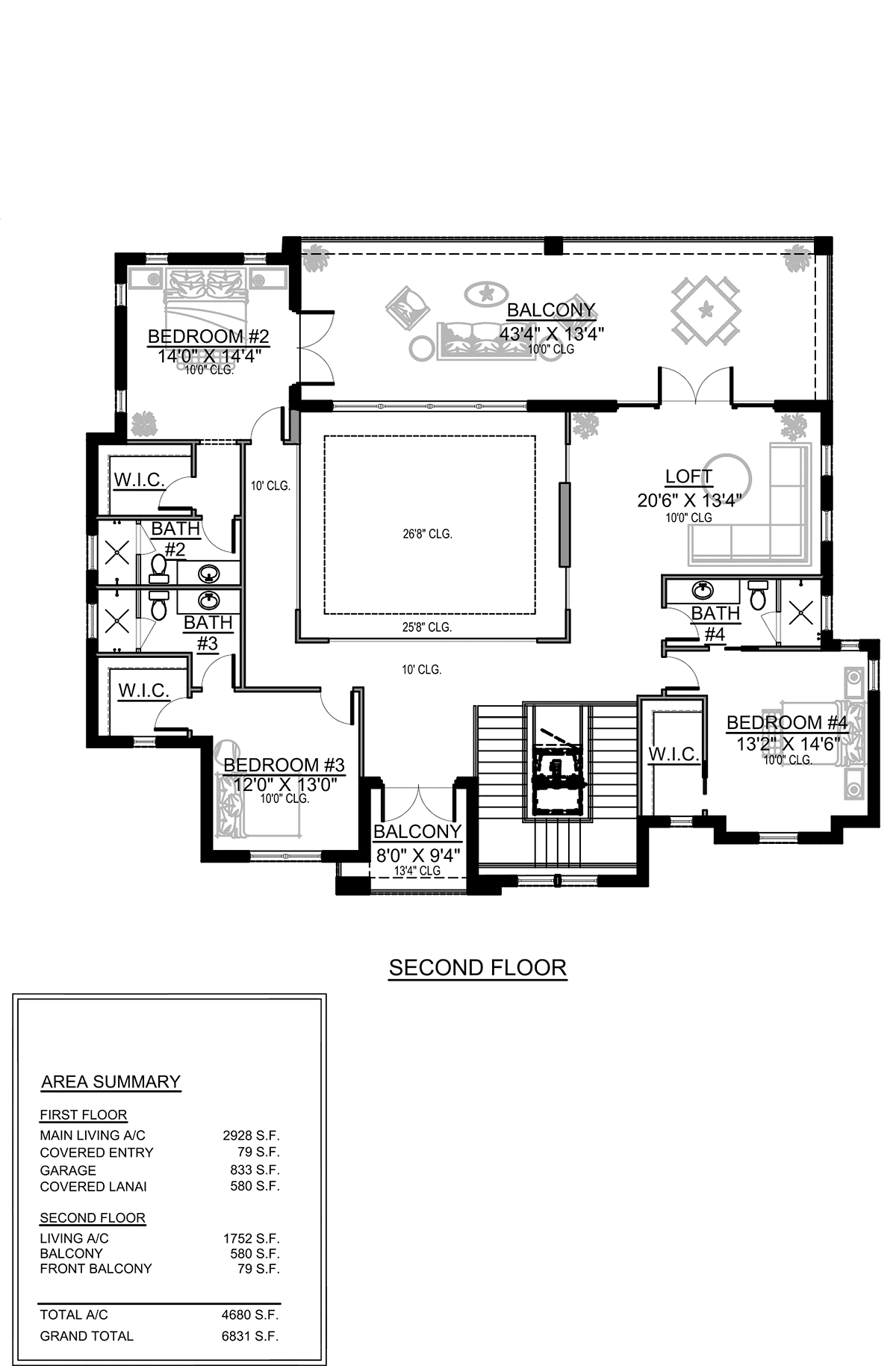 House Plan 77621 Level Two