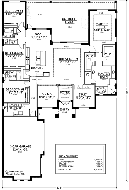 First Level Plan