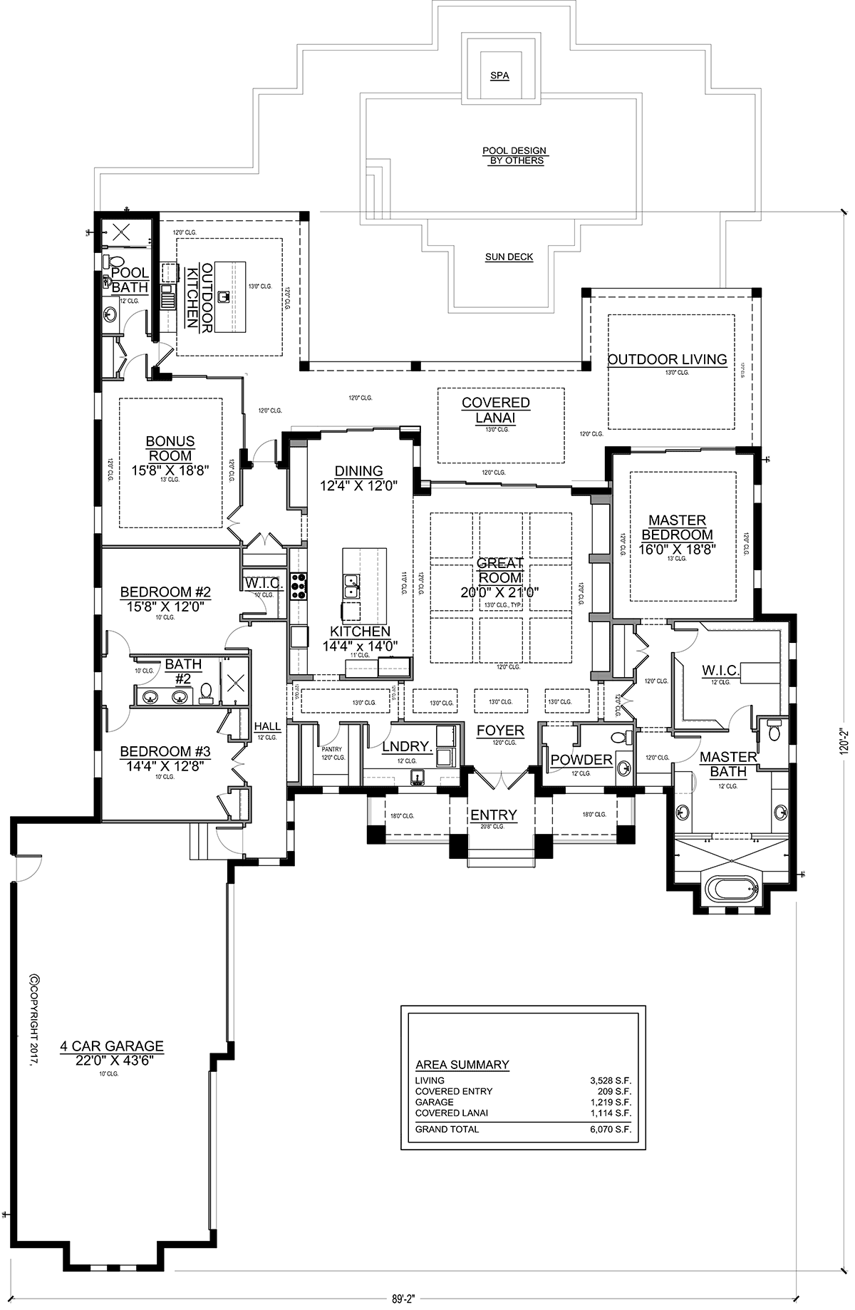 House Plan 78188 Level One