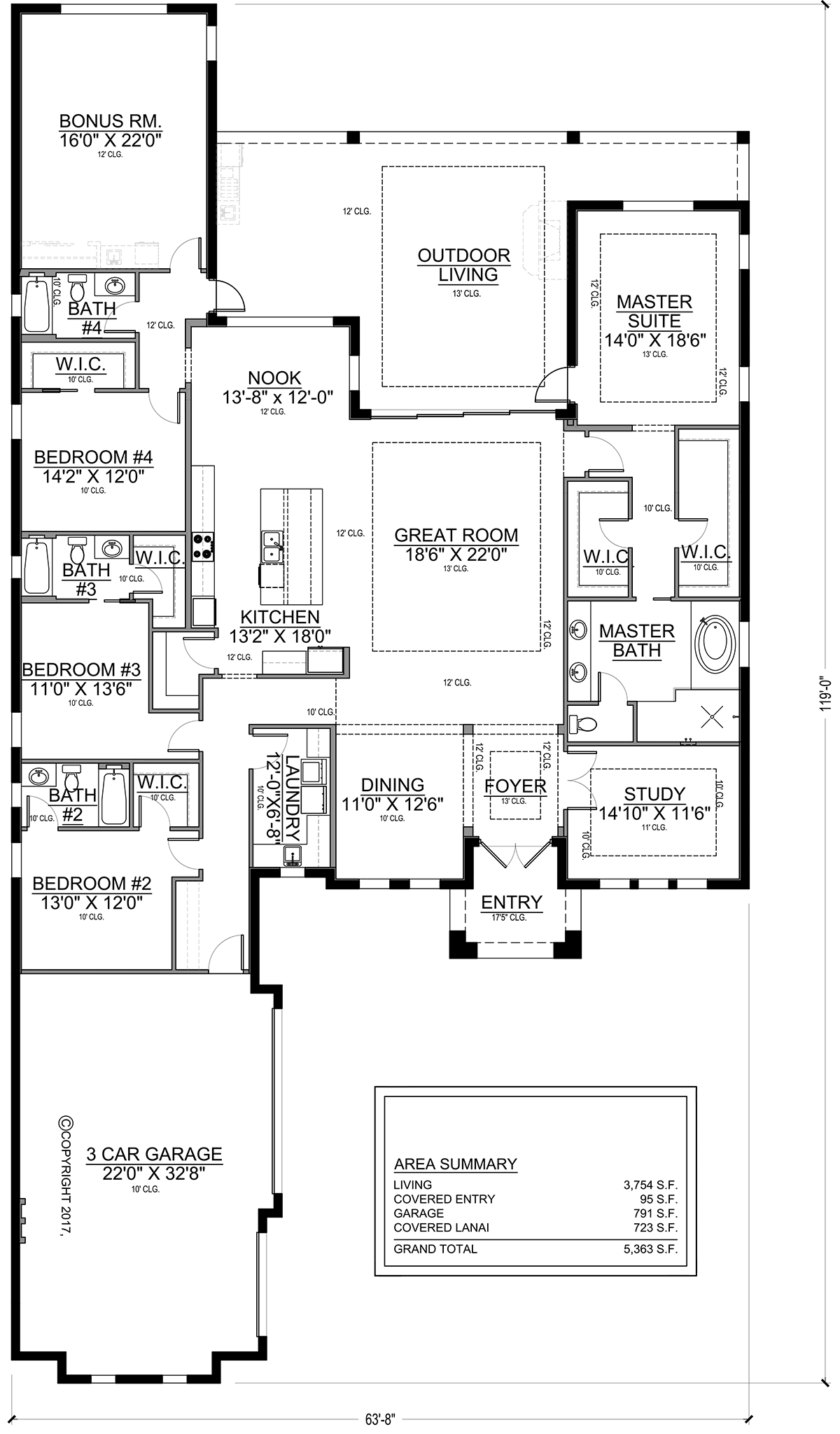 House Plan 78190 Level One
