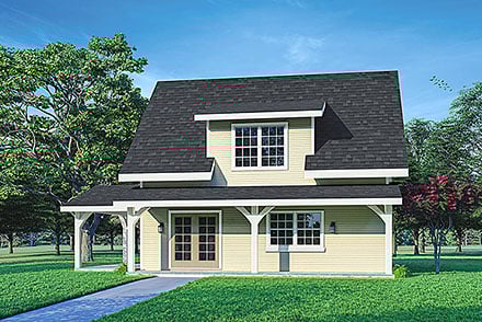 Plan 78413 - 1382 Square Feet