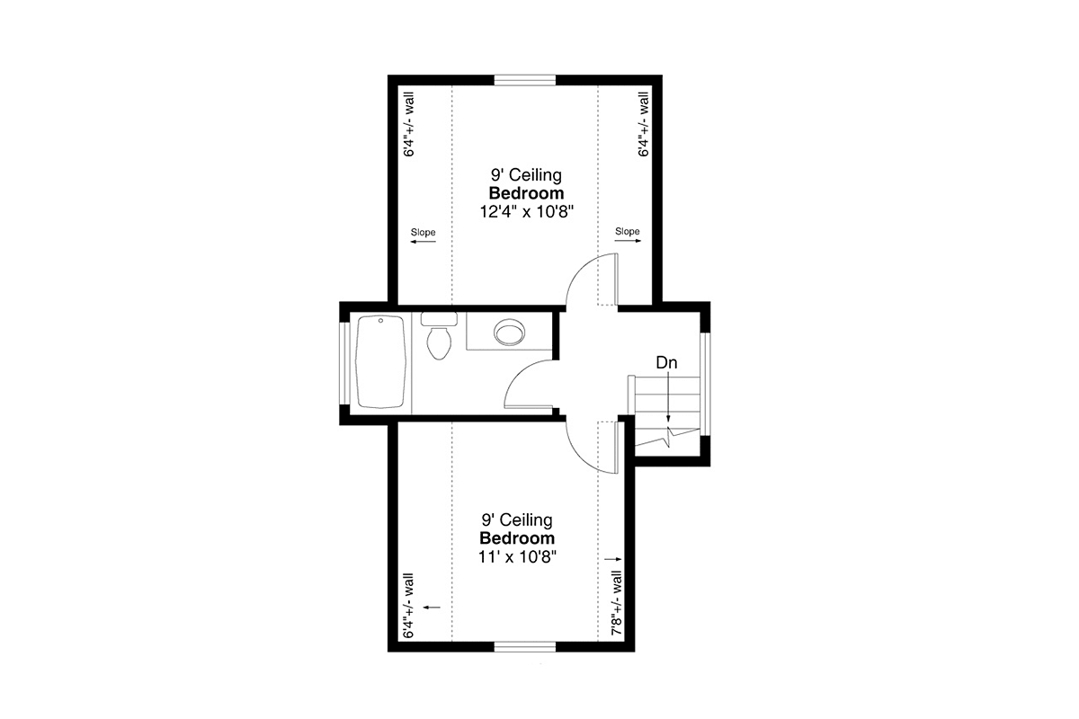 House Plan 78483 Level Two