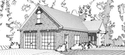 Plan 78658 - 1018 Square Feet