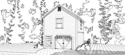 Plan 78664 - 396 Square Feet