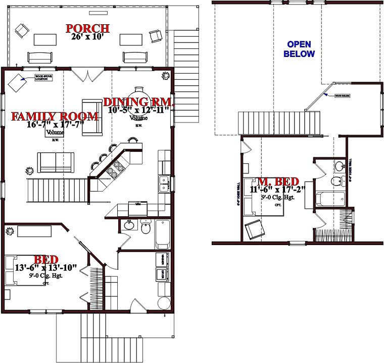 House Plan 78878 Level One