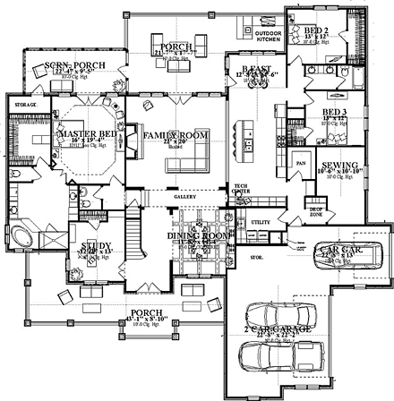 First Level Plan