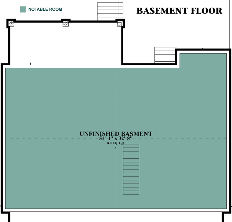 House Plan 78898 Lower Level