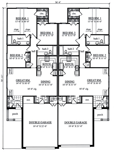 First Level Plan