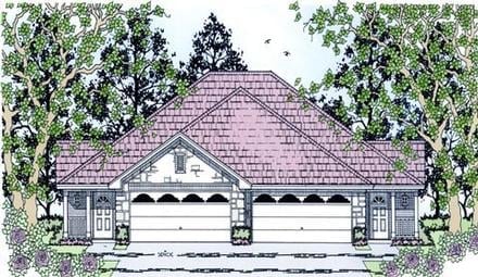 Plan 79240 - 2630 Square Feet
