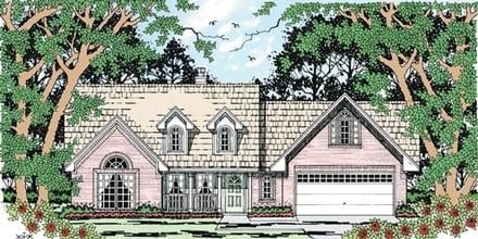 Plan 79257 - 1668 Square Feet