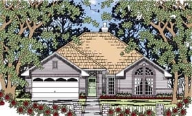 Plan 79260 - 1507 Square Feet