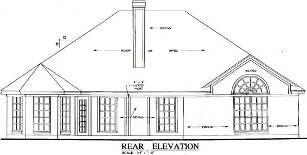 Rear Elevation