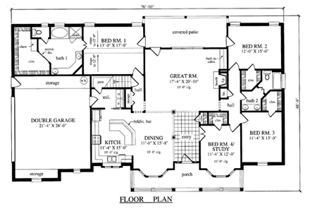 First Level Plan