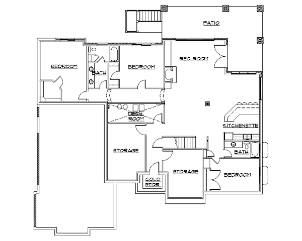 Plan 79818 | European Style with 6 Bed, 5 Bath, 3 Car Garage