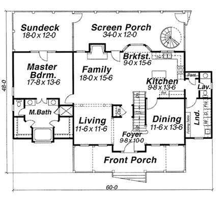First Level Plan