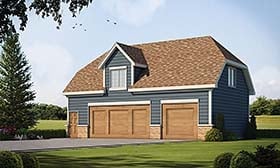 Plan 80426 - 540 Square Feet