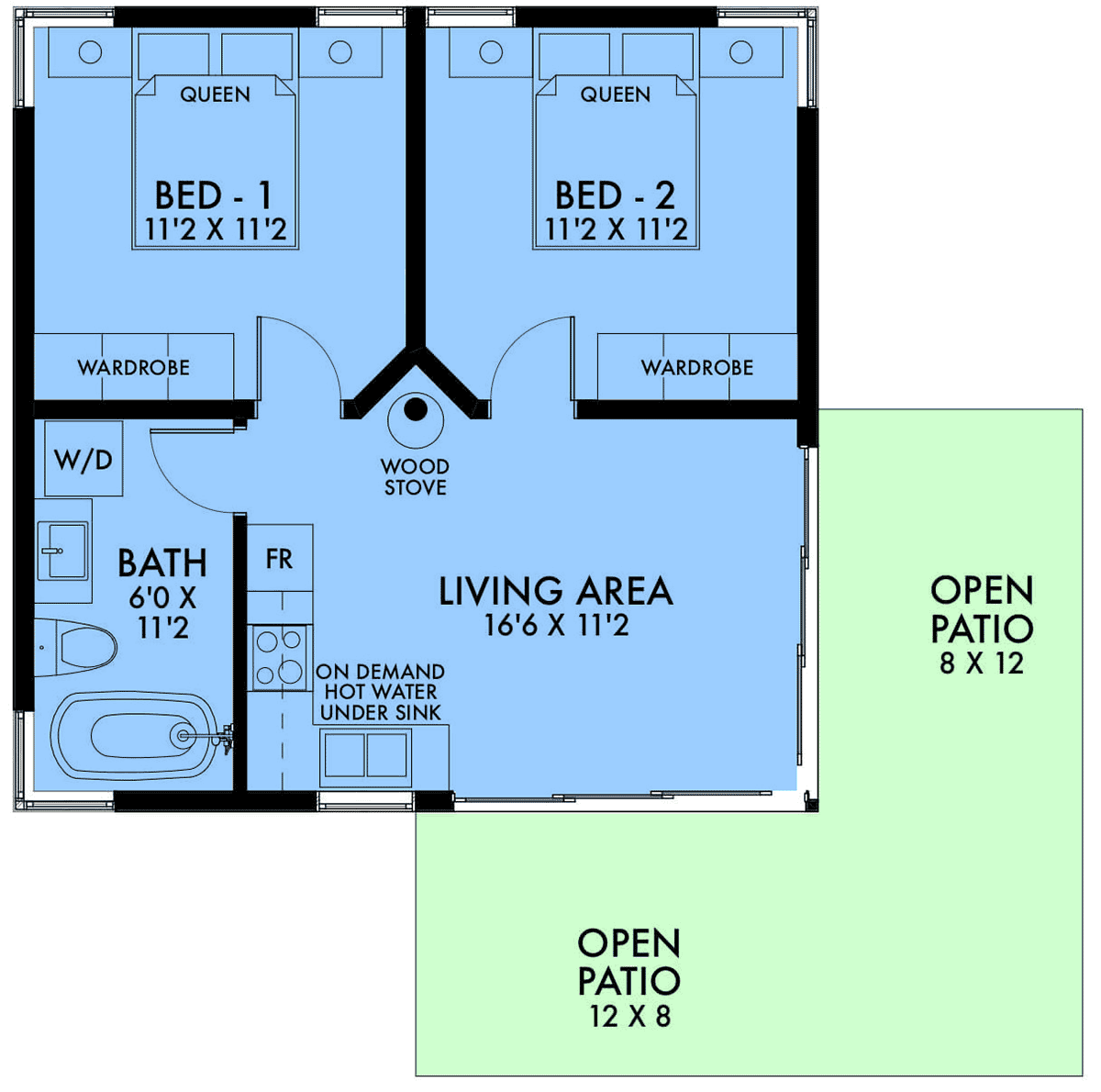 House Plan 80503 Level One