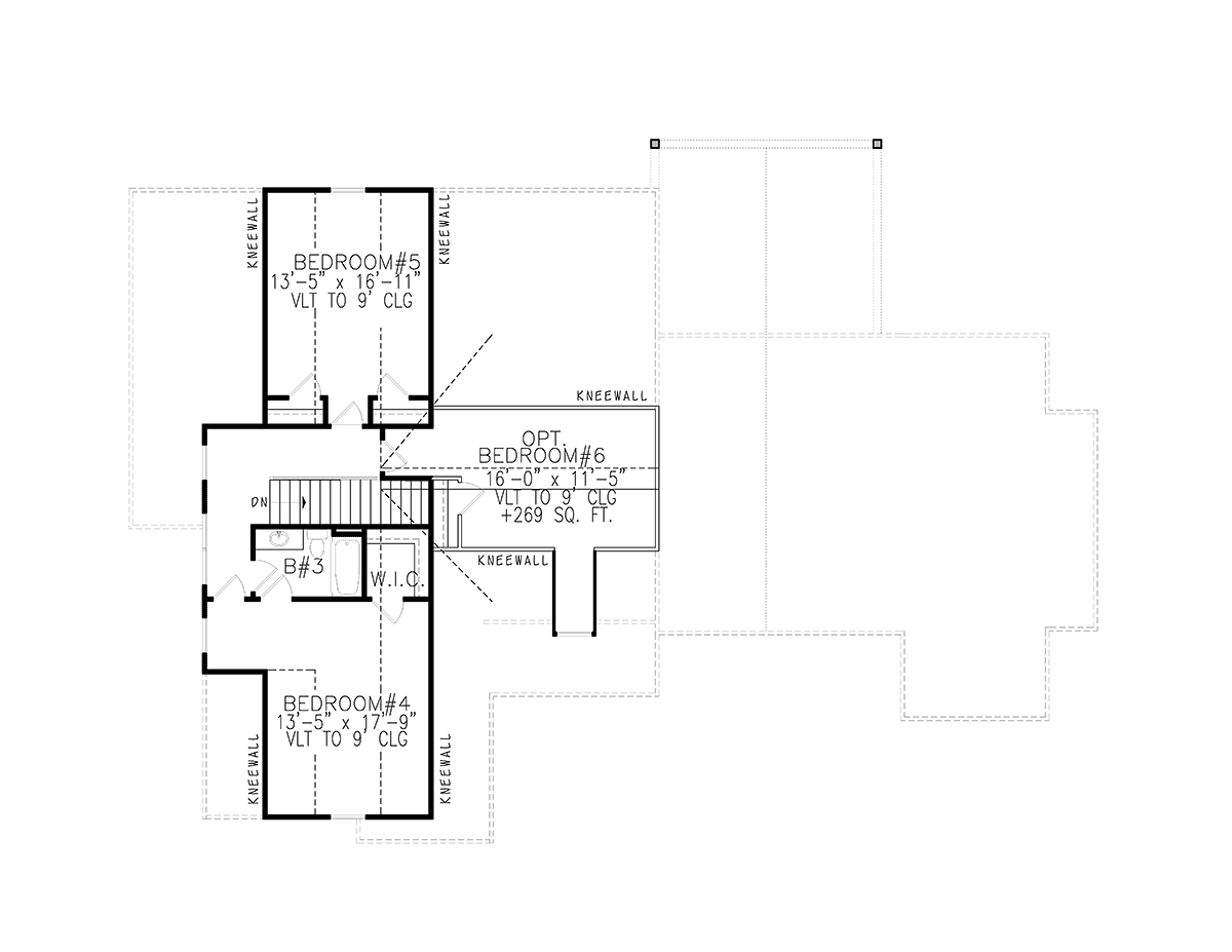 House Plan 80715 Level Two