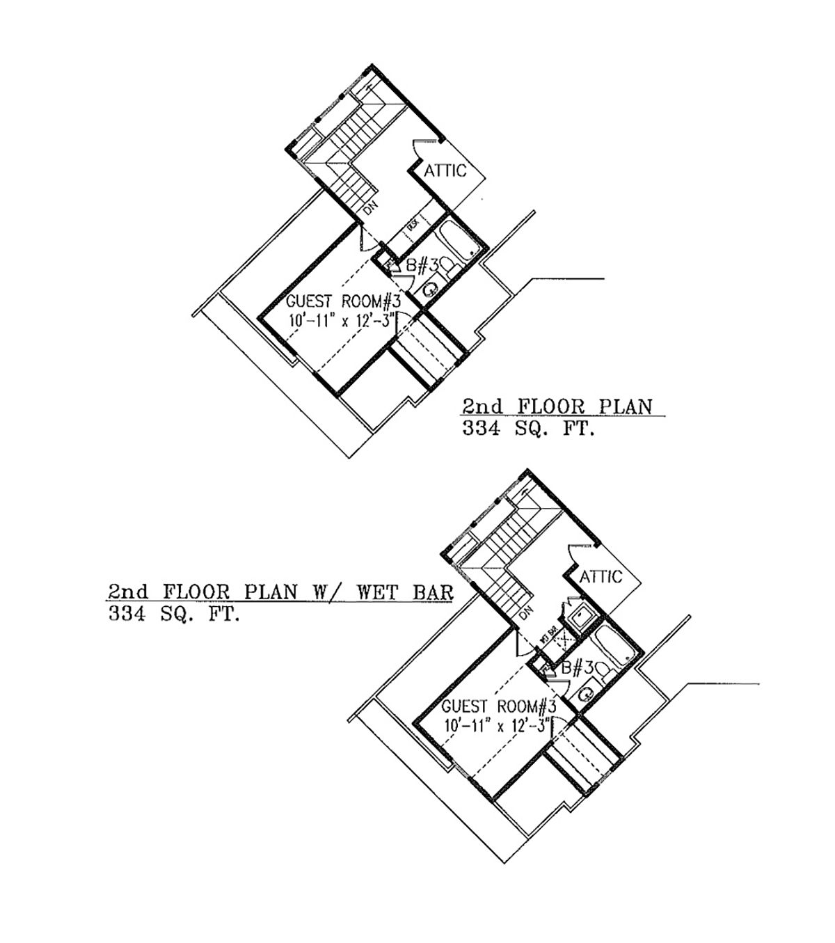 House Plan 80796 Level Two