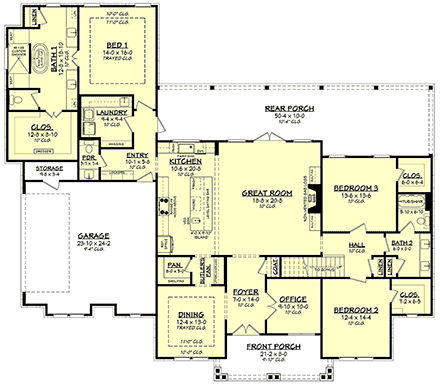 First Level Plan