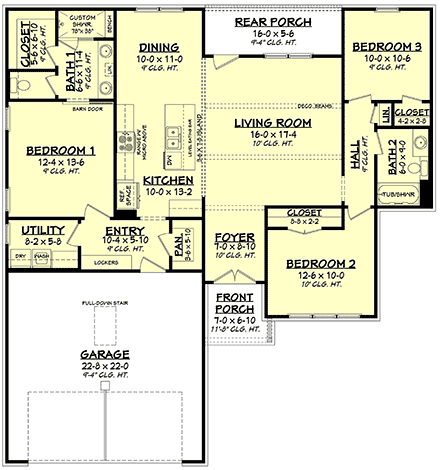 First Level Plan