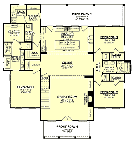 First Level Plan