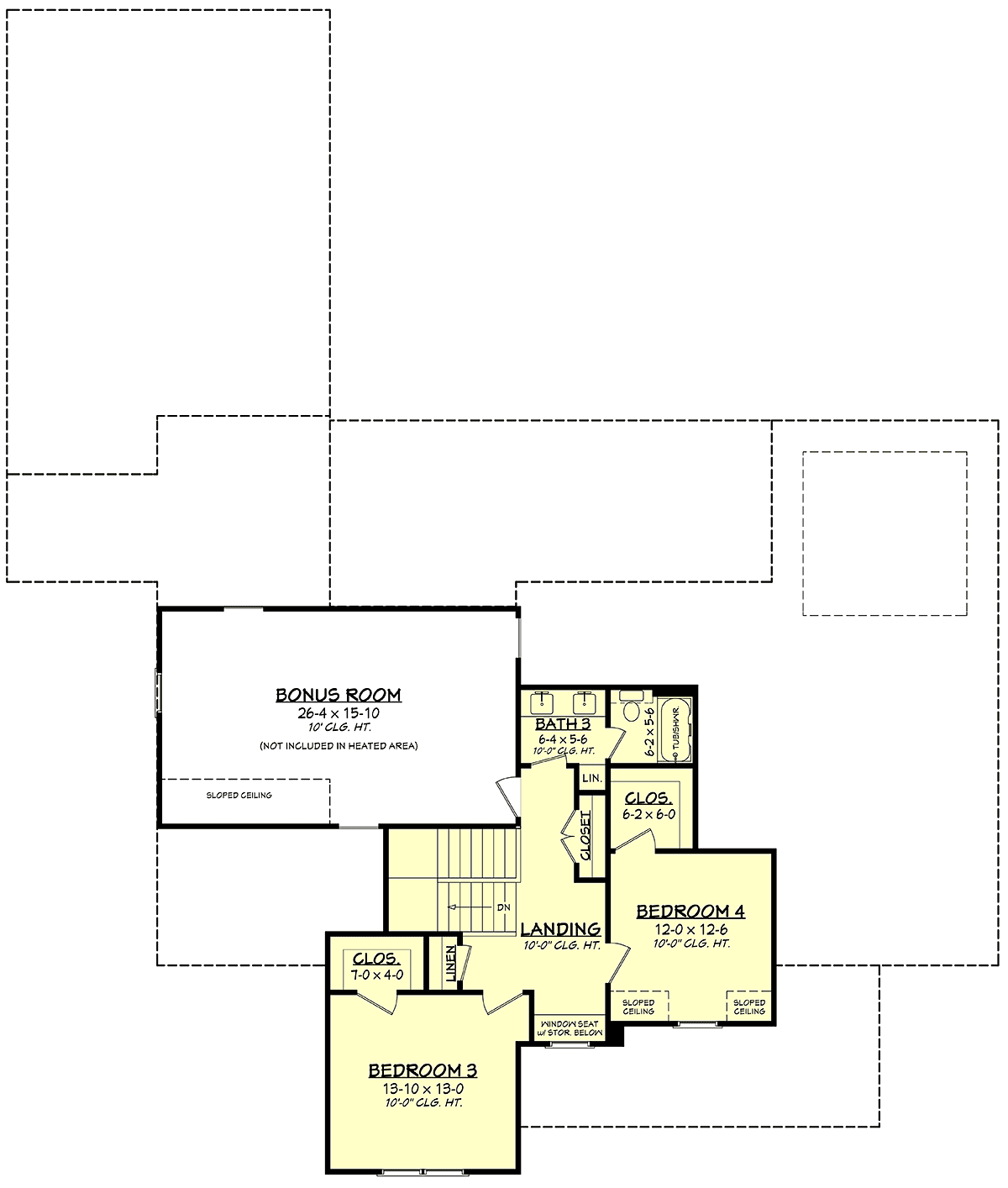 House Plan 80832 Level Two