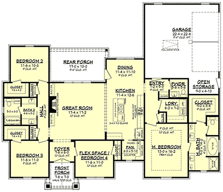 First Level Plan