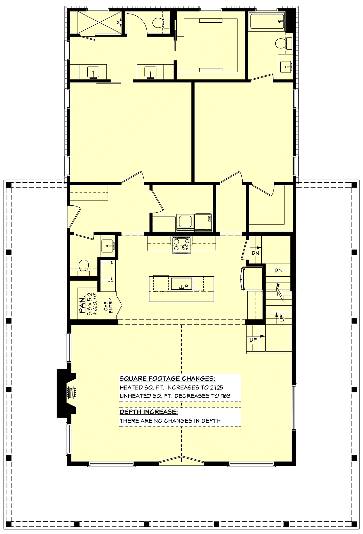 House Plan 80860 Alternate Level One