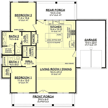 First Level Plan