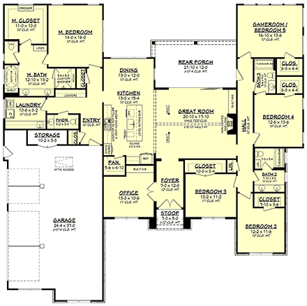 First Level Plan