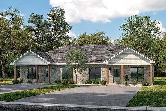 Multi-Family Plan 80877