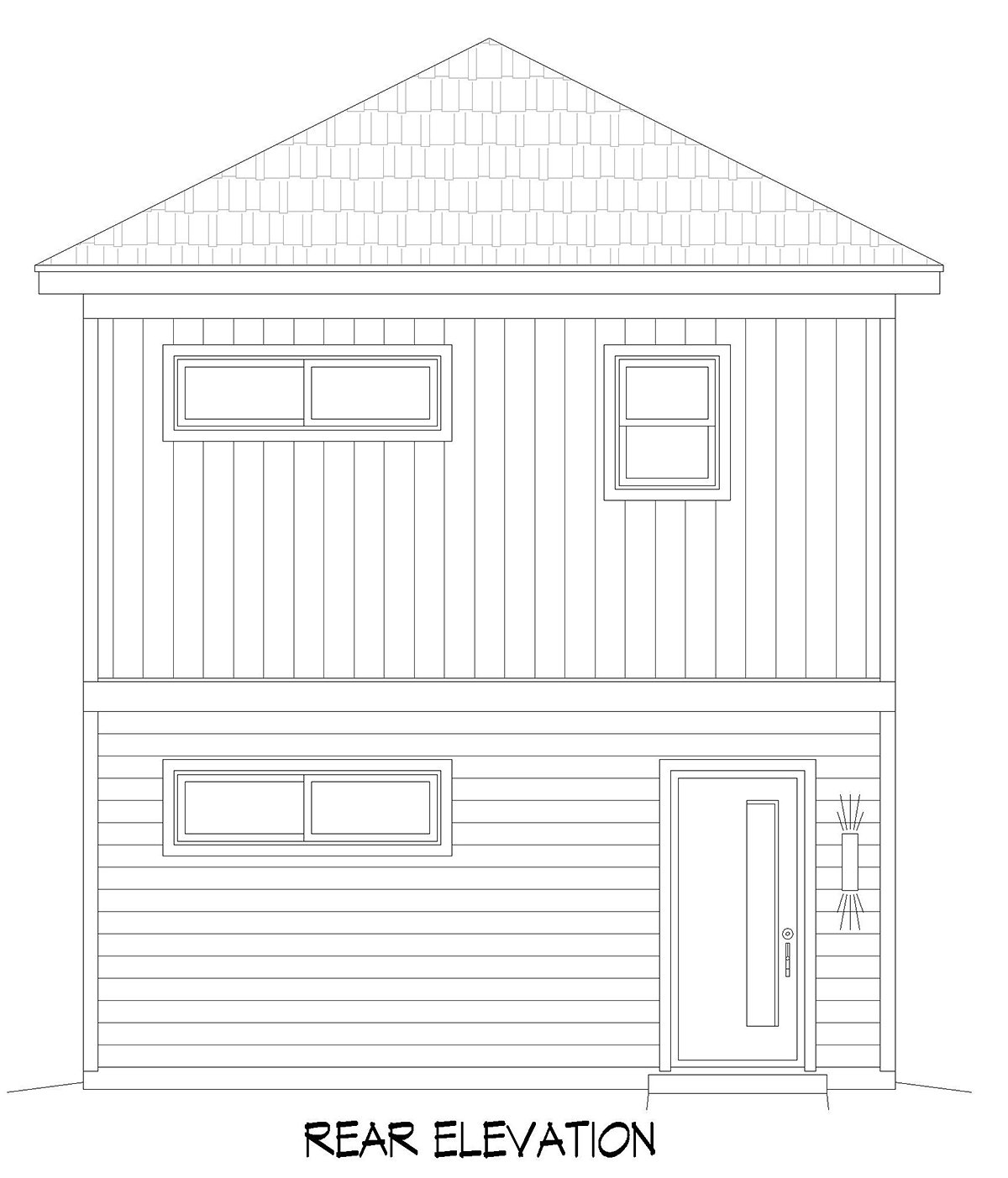 Rear Elevation