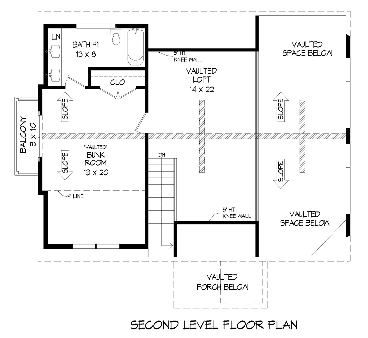 House Plan 80906 Level Two