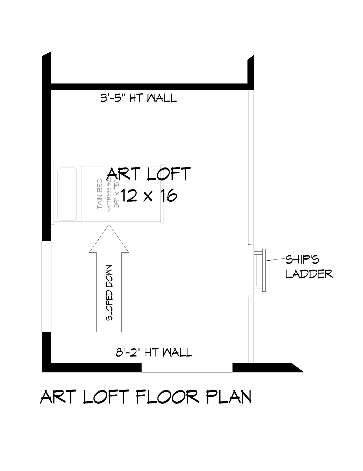 House Plan 80925 Level Three