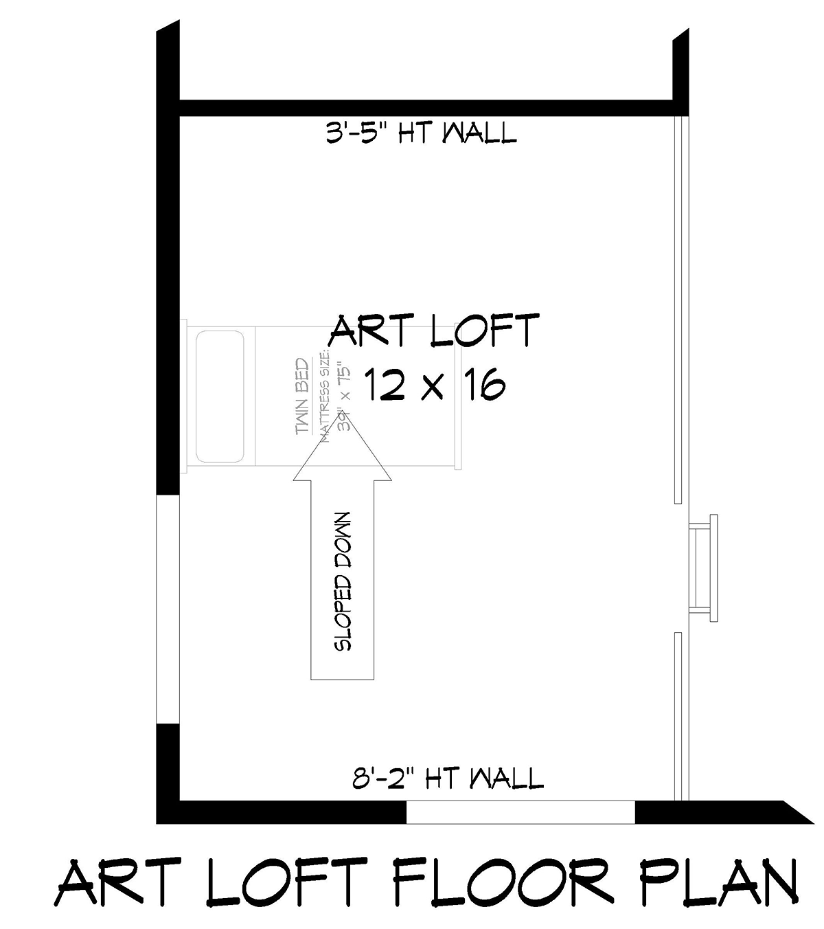 House Plan 80926 Level Three