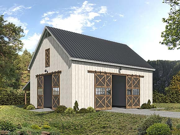Garage Plan 80964