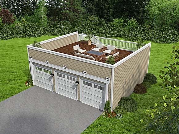 Garage Plan 80970