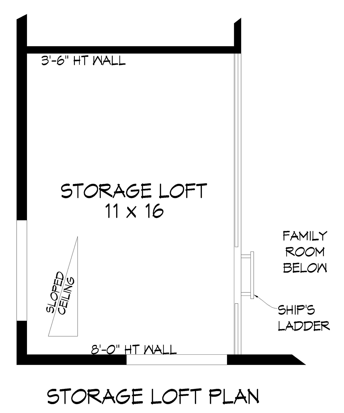 House Plan 80985 Level Three